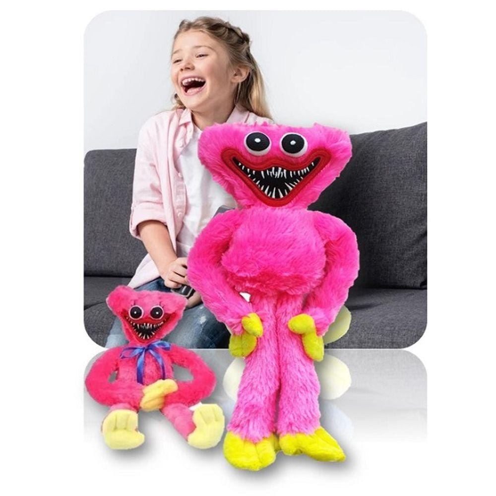 40cm Poppy Playtime Huggy Wuggy Boneca Jogo Brinquedo De Pel