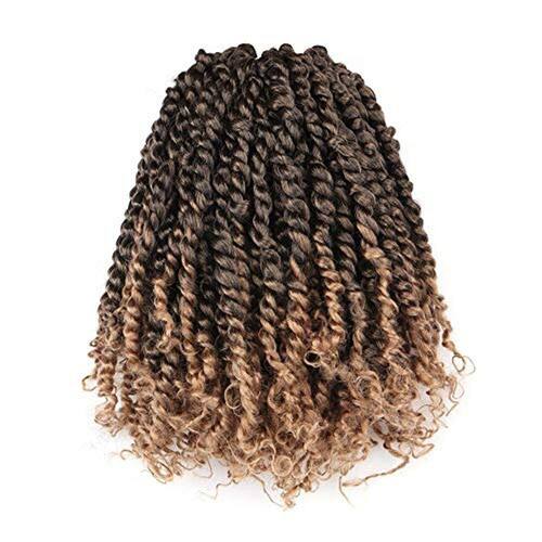 Toyotress Tiana Passion Twist Hair 10 Inch 8 Packs Pre Twisted