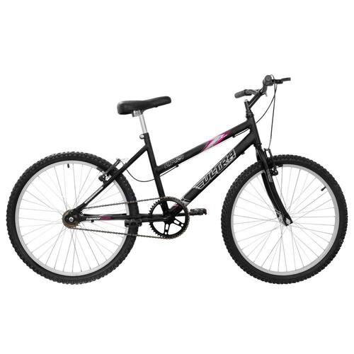 ULTRA BIKE Bicicleta Bikes Feminina Aro 24 – 18 Marchas Cinza