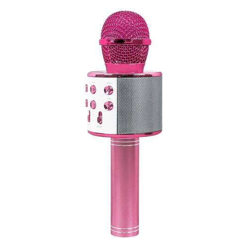 Microfone Bluetooth Sem Fio r Karaoke Reporter Cores Com