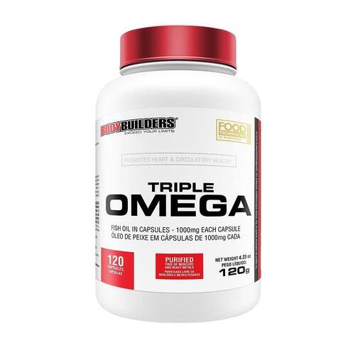 Ômega 3 Triple Omega 120 Cápsulas Bodybuilders Ponto