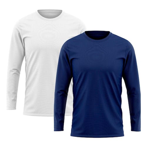 Kit 2 Camisetas Masculina Manga Longa Proteção Solar UV 50+ Menor preço em Kit 2 Camisetas Masculina Manga Longa Proteção Solar UV 50+