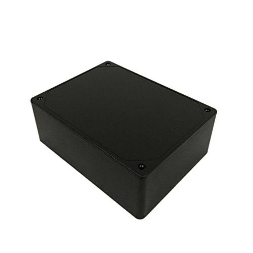 BUD Industries CU-3283 Estilo plástico A Caixa de Utilidades 6.1quot; L x 4,6quot; W x 2,37quot; H, Preto | Ponto BUD Industries CU-3283 Estilo plástico A Caixa de Utilidades 6.1quot; L x 4,6quot; W x 2,37quot; H, Preto | Ponto