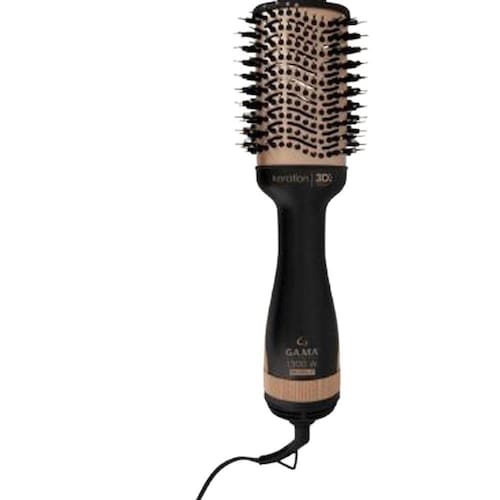 Escova Secadora Gama Stylish Keration Brush 3D Bivolt - Faz a Boa!