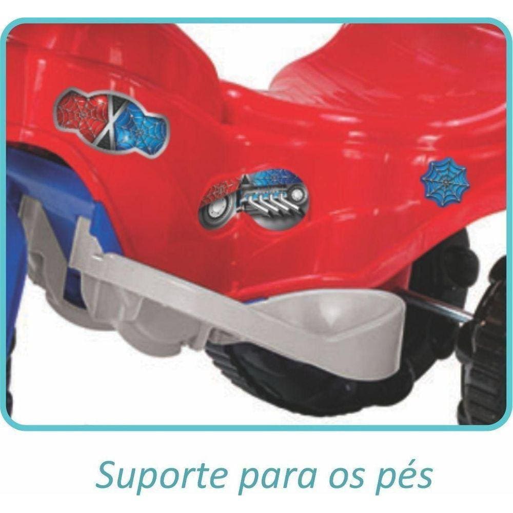 Motoca Infantil Velotrol Tico Tico Vermelho Menino Triciclo