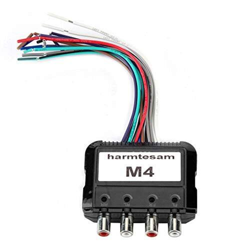 JL Audio High Low Converter, Duokon Car Stereo Subwoofer 4 Channel High