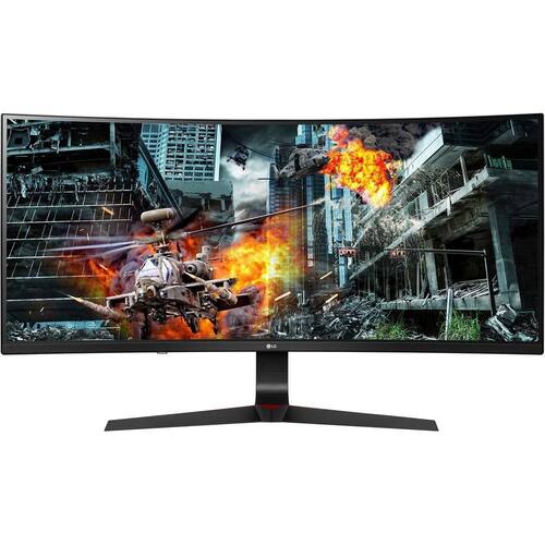 Menor preço em Monitor Gamer Curvo Ultrawide 34" Ips 144hz Lg 34gl750-b.awzm