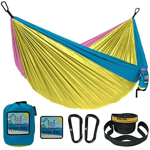 Wise Owl Outfitters Camping Hammock Rede Portátil Acessórios de