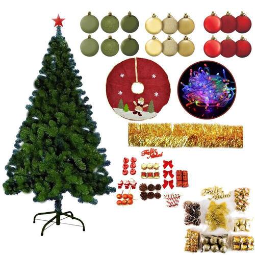 Árvore De Natal 2,10 Verde 800 | Ponto Árvore De Natal 2,10 Verde 800 | Ponto