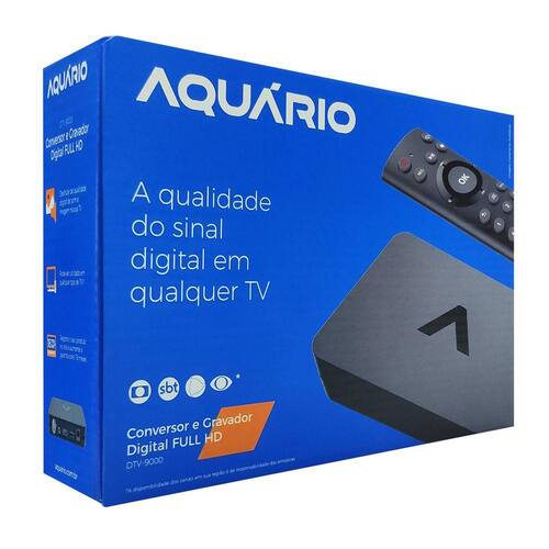 Menor preço em Conversor e Gravador Digital Full Hd Dtv-9000 Aquário