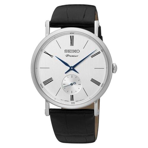 Relógio Seiko Social Slim Small Seconds Número Romano Couro é boa?