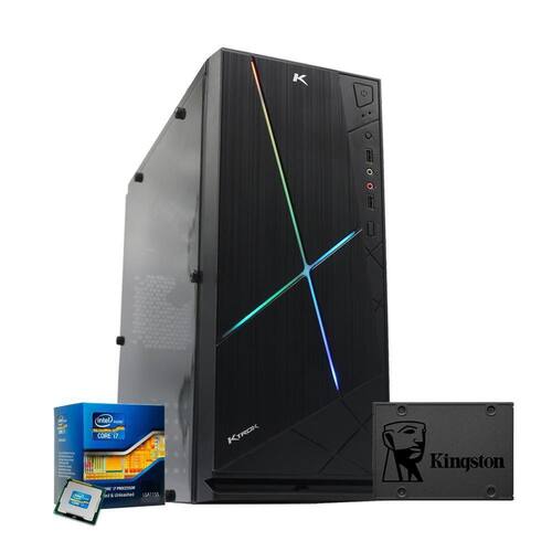 Pc Gamer Barato Completo Com Monitor + Kit Gamer Nfe + Bônus