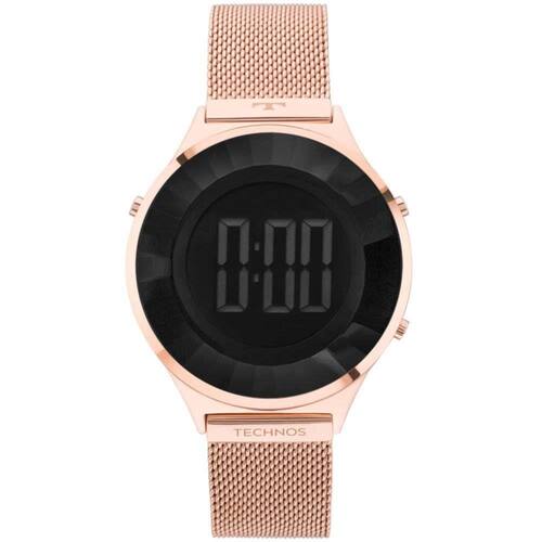 Relógio Technos Crystal Feminino BJ3851AF/4P - Rose c/luz Menor preço em Relógio Technos Crystal Feminino BJ3851AF/4P - Rose c/luz