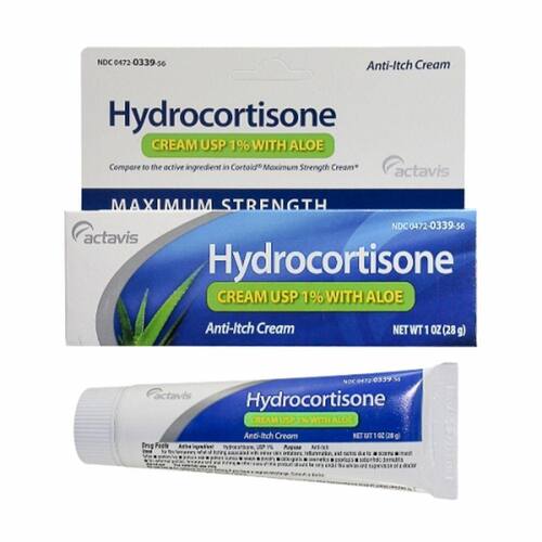 Creme de hidrocortisona 1% com Aloe 28,4 Gramas pela Actavis