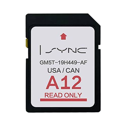 Ford Navigation SD Card A12 SYNC EUA E Canad Maps Ford Navigation Sd 