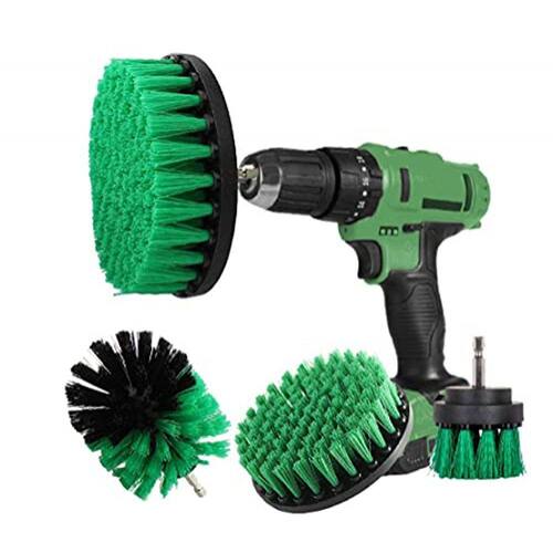 Cleanzoid Drill Brush Set Kit Pack Ponto