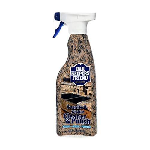 Bar Keepers Friend Granite & Stone Cleaner & Polish (25.4 oz) Limpador de Granito para Uso em