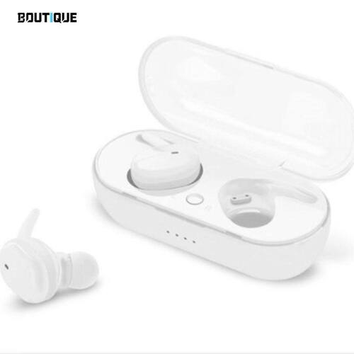 Fone De Ouvido Sem Fio Y30 TWS Bluetooth Esportivo/Headset 5.0 Estéreo