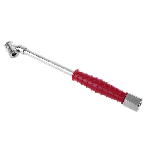 Dual Air Tire Chuck Head Pneu Inflável Rod 1/4 Polegada NPT com uso de alça para caminhões