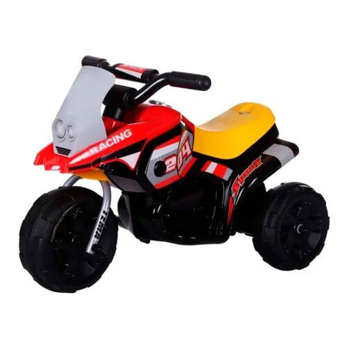 Mini Moto Elétrica Infantil Vermelha Triciclo Para Crianças - LCG