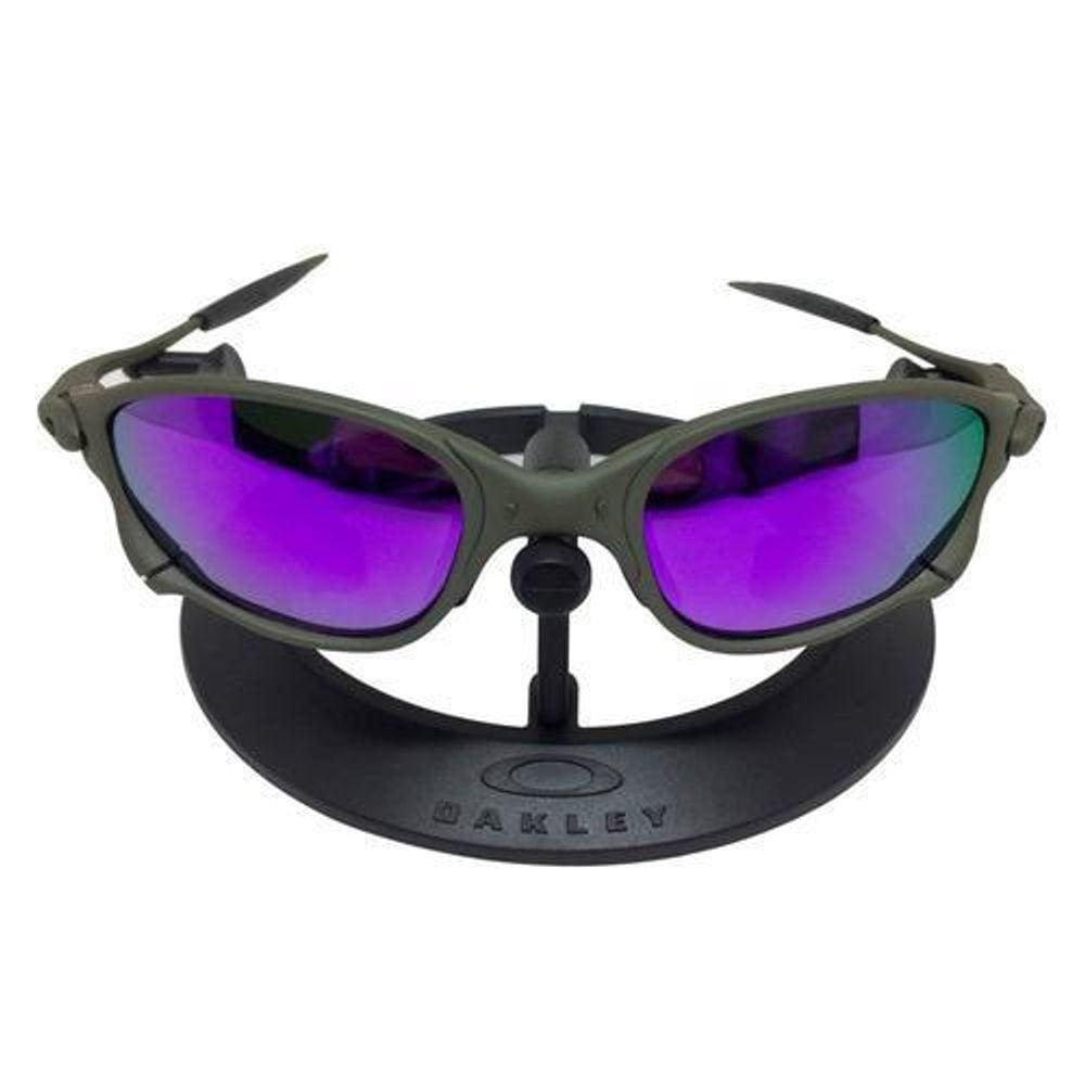 Oculos Oakley Juliet XMETAL LENTES AZUL UNISSEX TOP QUALIDADE