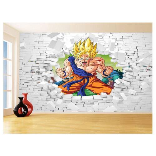 Papel De Parede 3D Dragon Ball | Ponto Papel De Parede 3D Dragon Ball | Ponto