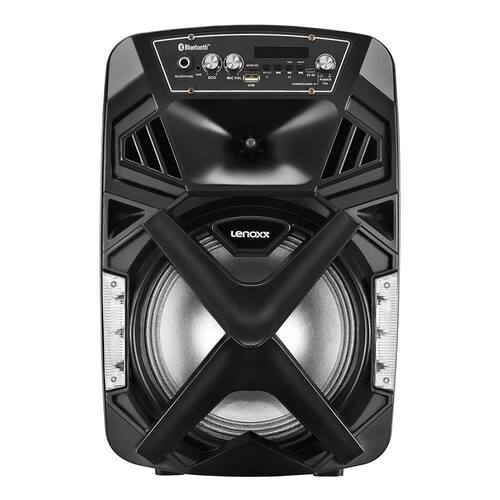 Caixa Amplificada Lenoxx CA101 Bateria, Bluetooth, SD/USB, LEDs, 150W, Bivolt Menor preço em Caixa Amplificada Lenoxx CA101 Bateria, Bluetooth, SD/USB, LEDs, 150W, Bivolt