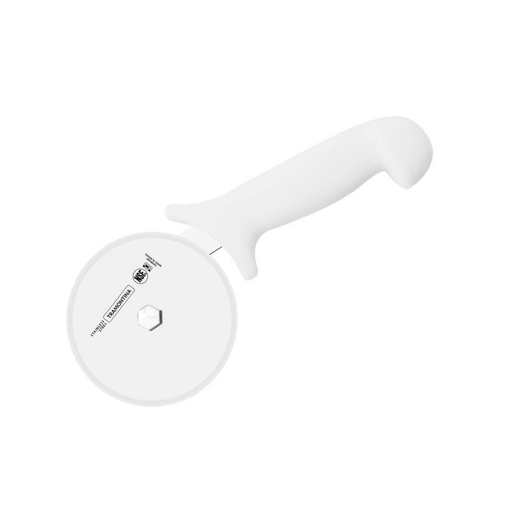 Cortador Pizza Inox Profissional - Tramontina (Branco)