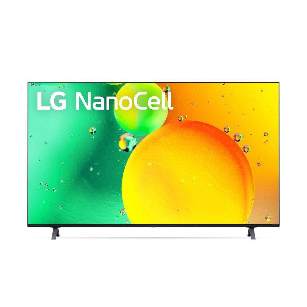  2022 Smart TV LG 50" 4K NanoCell 50NANO75 3x HDMI 2.0 Nvidia GEFORCE NOW ThinQAI Smart Magic Google Alexa 