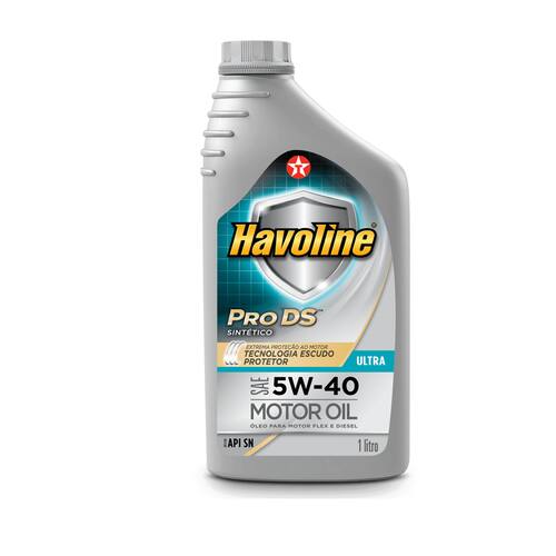Menor preço em Óleo Havoline 5w40 Pro Ds Ultra S  Sintético 1Lt