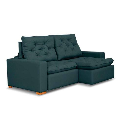 Sofá retrátil e reclinável 2 lugares aranda linho Ponto