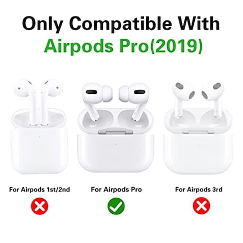 Pacote com 2 Mulafnxal para Airpod Pro Black Friday