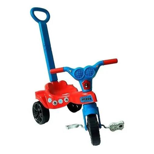 Triciclo Infantil Retrô Avespa Com Empurrador Colorido