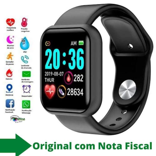 Relógio Smartwatch Viena Android/iOS Prata Atrio - ES385 - Multi