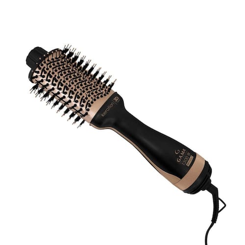 Escova Secadora Gama Stylish Keration Brush 3D Bivolt - Faz a Boa!