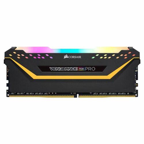 Memória RAM Corsair Vengeance RGB Pro DDR4 16GB (2x8GB) 3200MHz - Preto (CMW16GX4M2C3200C16-TUF)