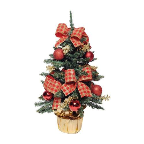 Arvore De Natal Arranjos Vermelho E Dourado | Ponto Arvore De Natal Arranjos Vermelho E Dourado | Ponto