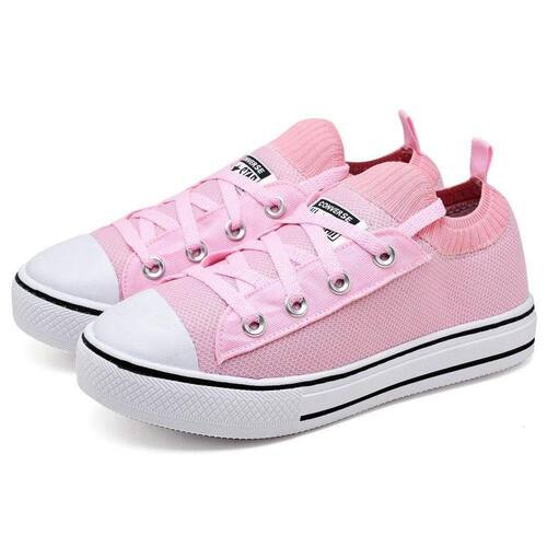 Tênis All Star Converse Feminino Meia Calce Fácil Rosa