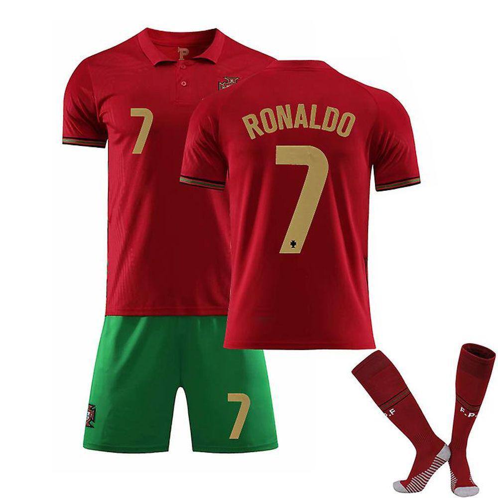 ウェア Portugal Fc Cristiano Ronaldo 7 Camisa Portugal do Cristiano Ronaldo #7 Vermelha I 2024/25