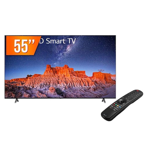 TV 55 LG 4K UHD THINQ IA WEBOS SMART TV 55UQ8050PSB