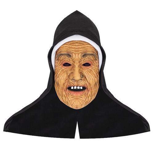 Máscara de Bruxa Látex Máscara Facial Ponto