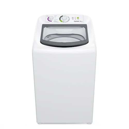Máquina de Lavar Consul 9 kg Branca com Dosagem Econômica e Ciclo Edredom - CWB09BB