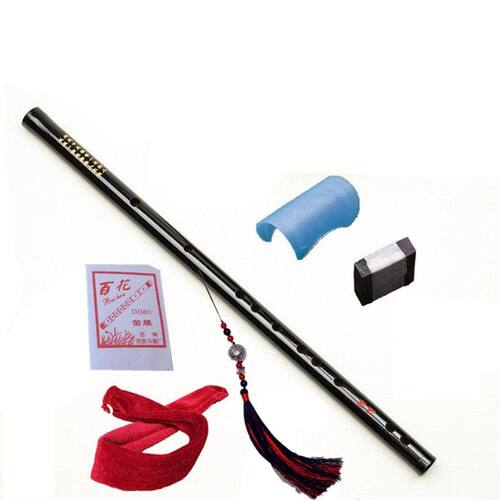 Foto de flauta de bambu props flauta chinesa Cosplay Dizi Wood