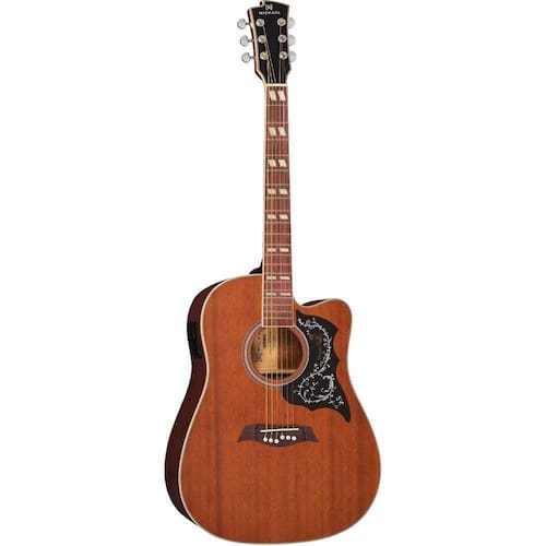 Violão Elétrico Michael Galaxy VM925DTC MH Aço Mahogany Menor preço em Violão Elétrico Michael Galaxy VM925DTC MH Aço Mahogany