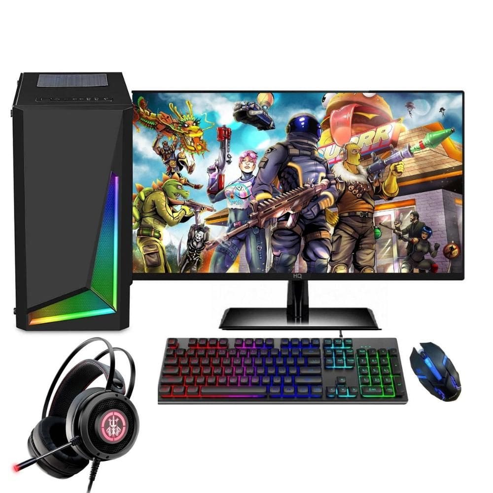 Computador Gamer Completo RGB Intel Core i5 8GB SSD 512GB Kit Gamer com  Headset Monitor 20 Windows 10 3green Premium