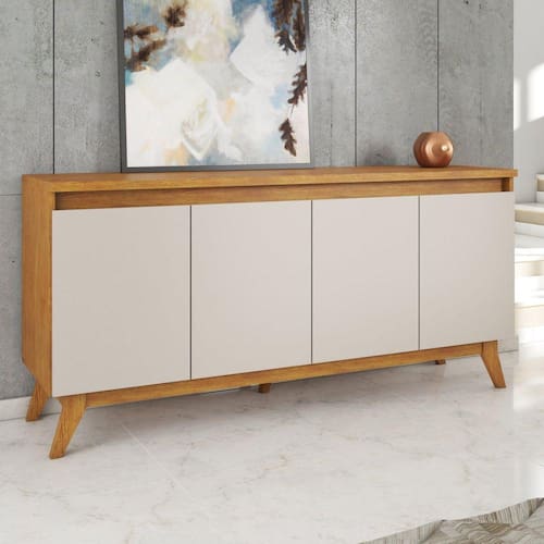 Menor preço em Buffet para Sala de Jantar 156 x 76,6cm Eifel Viero Marrom/Off White