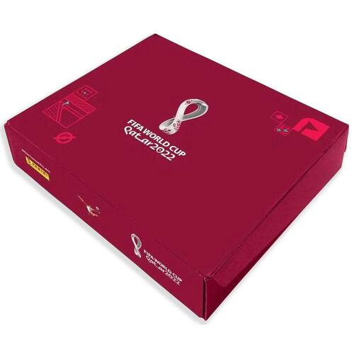 Kit Exclusivo Album Copa Do Mundo Qatar 2022 Capa Dura + Maleta + 50 Envelopes Menor preço em Kit Exclusivo Album Copa Do Mundo Qatar 2022 Capa Dura + Maleta + 50 Envelopes
