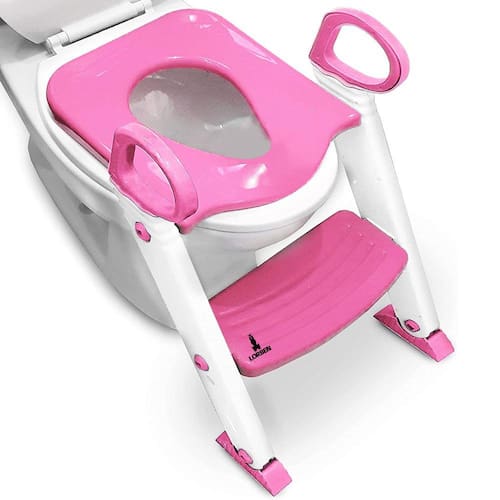 Assento Redutor Infantil com Escadinha Vaso Sanitário Lorben Menor preço em Assento Redutor Infantil com Escadinha Vaso Sanitário Lorben