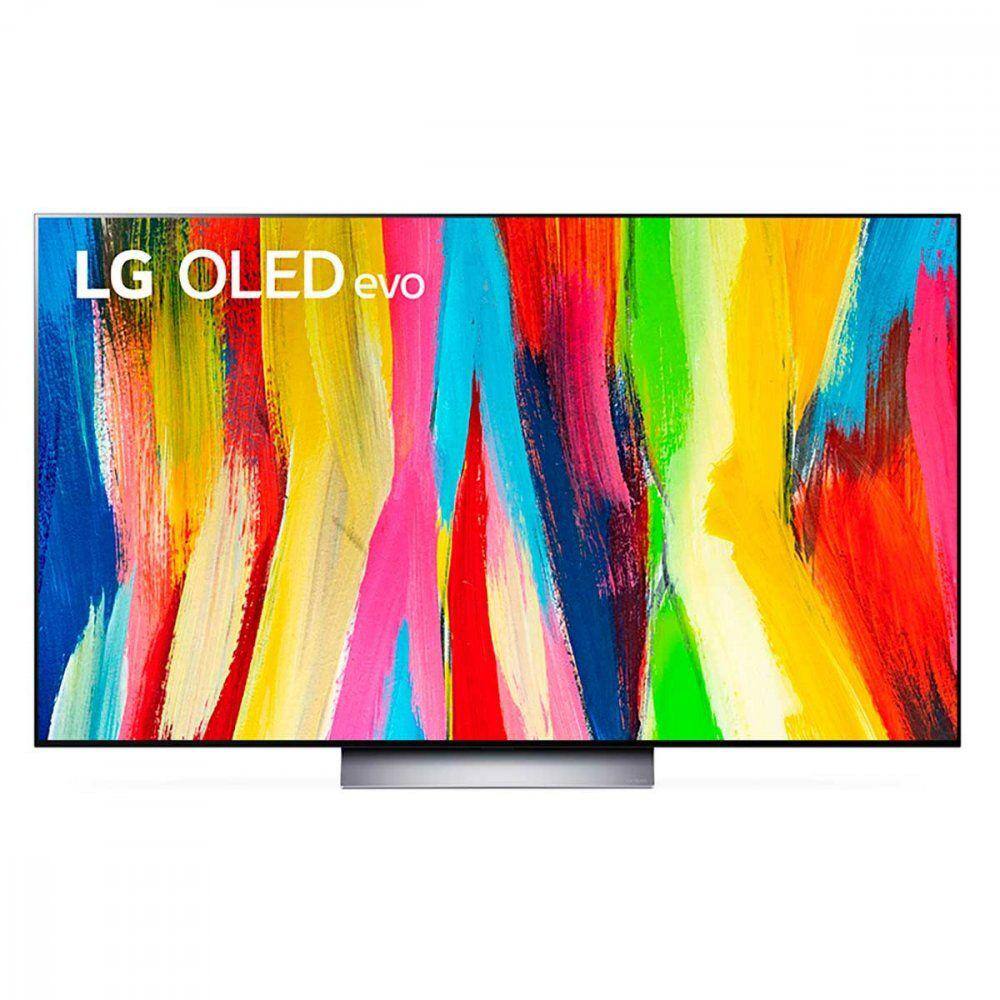 Smart TV LG 55'' 4K 120Hz G-Sync FreeSync 4x HDMI 2.1 Inteligência Artificial ThinQ Google Alexa - OLED55C2PSA