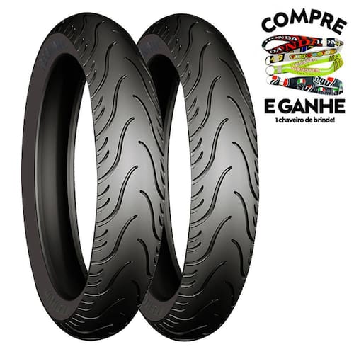 Par Pneu 110-70-17+140-70-17 Cb300/Cbx 250 Twister/ Fazer 250/ Ninja 250/ Next 250/ Next 300 Comet 250/ Apache 200/ Dr16